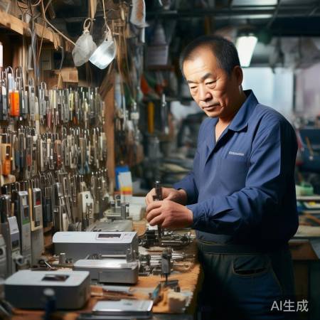 郑州指纹锁专家李师傅修锁好