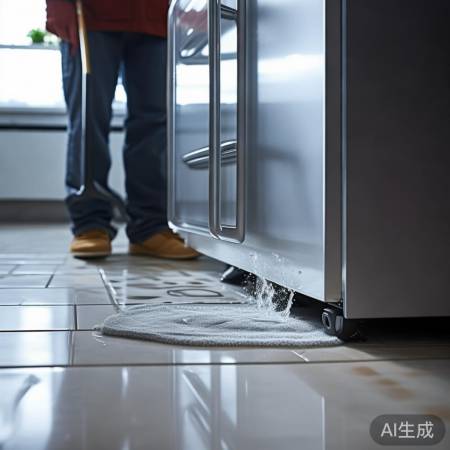 冰箱积水清，食物更保鲜