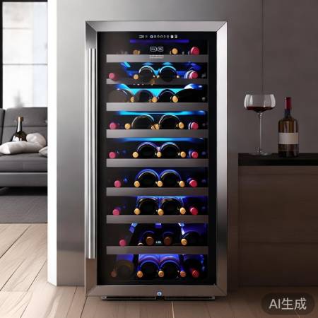 红酒柜：智能温控照明选配