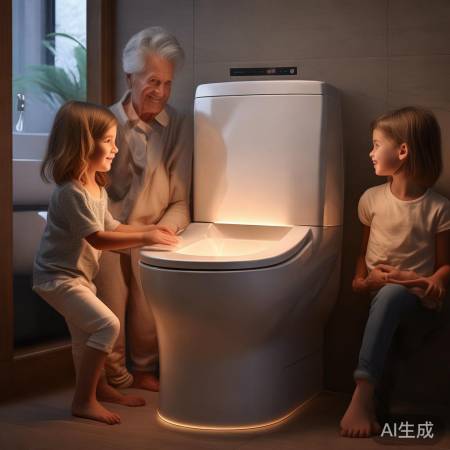 智能马桶发热除菌，呵护家人健康