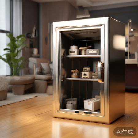 晨光保险柜,大容量,时尚美观。