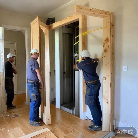 门框太小？找师傅调整，专业操作