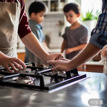 燃气安全，正规购买，定期检查。