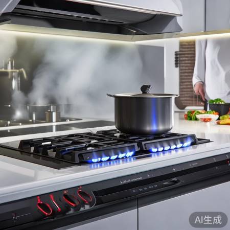 金帝集成灶W900，高效静音，