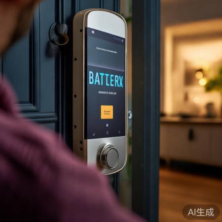 及时更换电池，重开智能锁识别