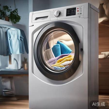 选洗衣机,容量需适中。