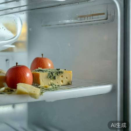 食物变质果断扔，冰箱清洁保安全