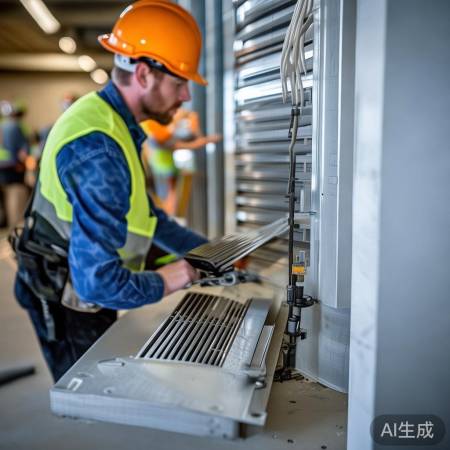 安装出风口，注意事项。