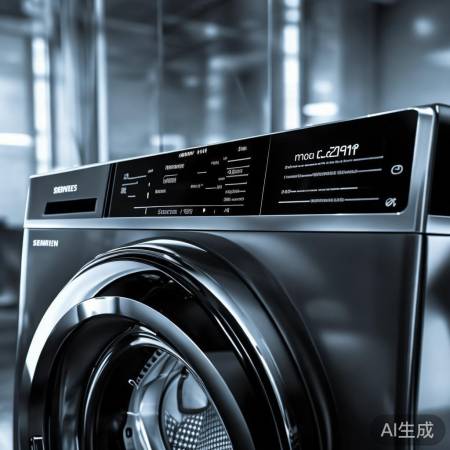 西门子洗衣机，多语言选择，显示