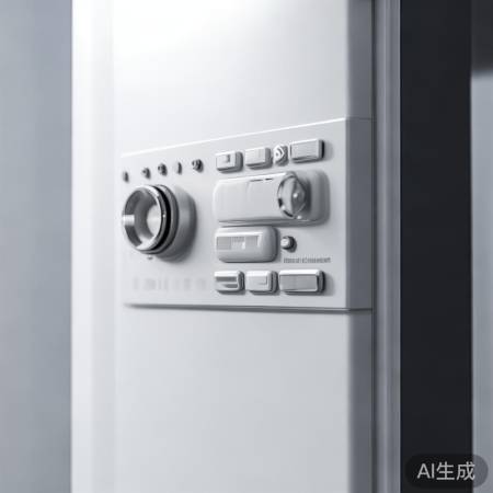 热水器旋钮：冷水热水标明清晰