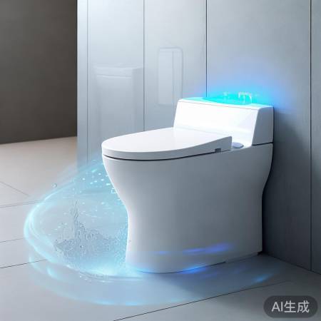 九牧智能马桶，一冲洁净，自动喷