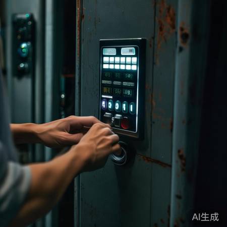 保险柜锁定？找复位按钮，按后重