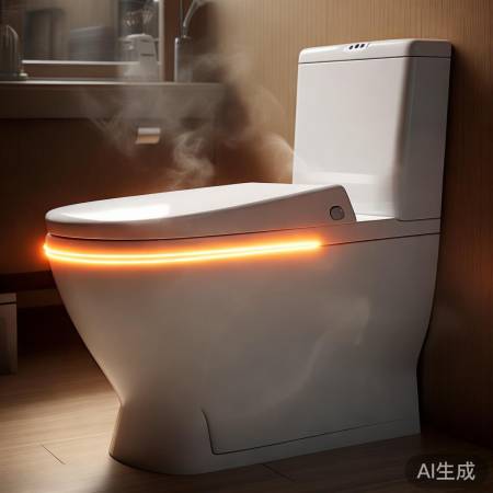 “mmss智能马桶盖：温暖座圈