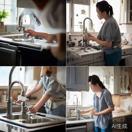 热水器三角阀连接教程