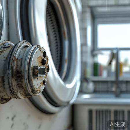 定期清洗洗衣机插头，保障安全寿