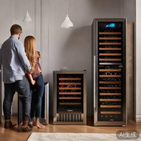 红酒柜尺寸选，空间决定大小型。