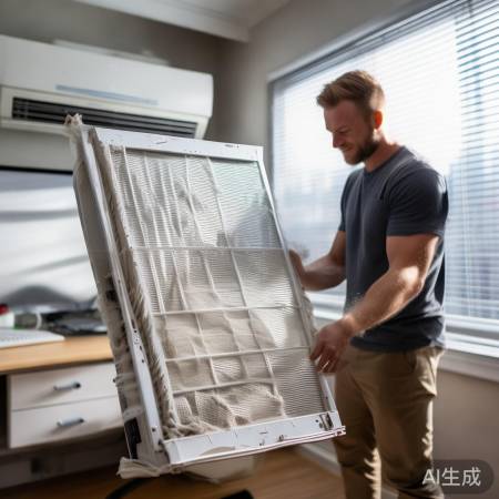 “定期清洗空调滤网，每月一次。