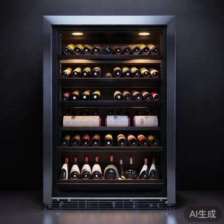 红酒柜多层隔板，调高存瓶，照明