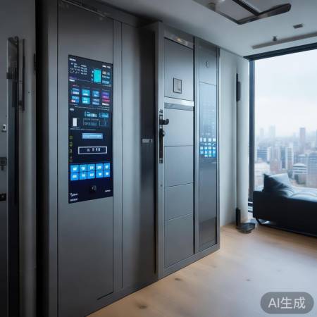 智能家居连接保险柜衣柜，安全升