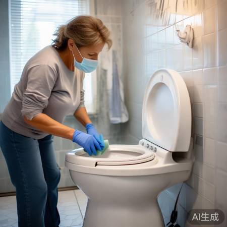 马桶清洁，安全第一，勿用强剂，