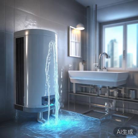 热水器停水，或因高层水压不稳。