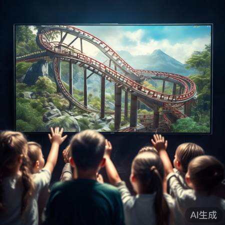 AR过山车电视，刺激体验新升级