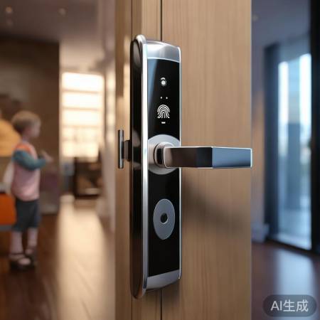 “美的指纹锁203，多重解锁，