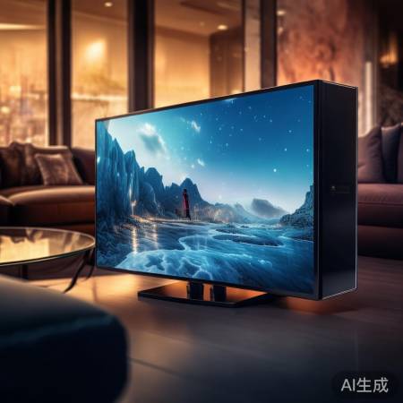 4K迷你电视，家庭影院体验。