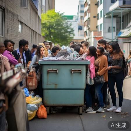 锁桶严苛，不便居民，反增垃圾堆