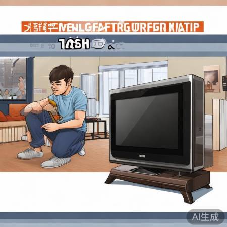 长虹电视电源键故障，自己动手修