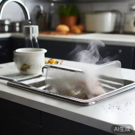 “油烟机网罩清洗小窍门”