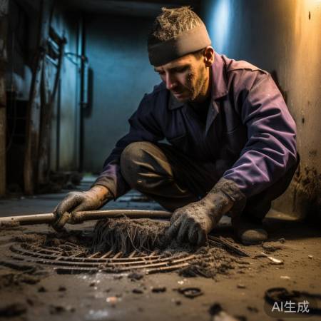 清洁排水口，确保排水畅通