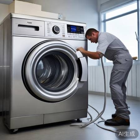 恢复电源水源，洗衣机正常运行。