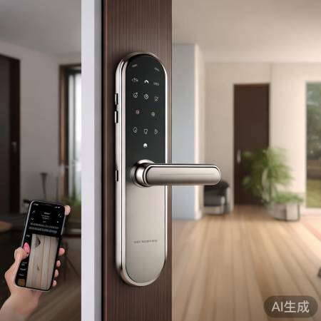 华为智能锁，实时监控，远程操控