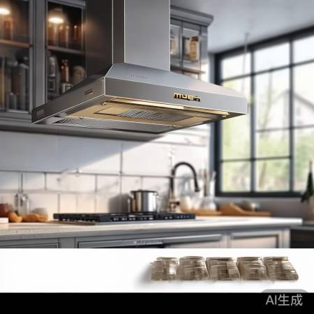 美的抽油烟机实惠，电商大促销！
