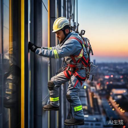 安全登高清洁排水管技巧分享