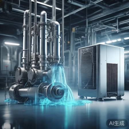 膨胀阀调冷媒，冷凝器加热水