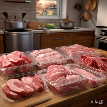 备肉冻存，解冻泡温，美味佳肴。