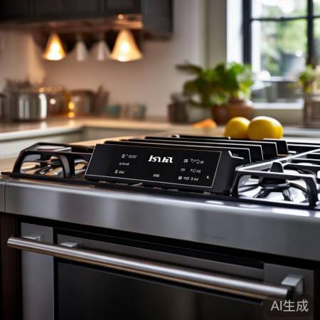 “林内樱花灶，简单易上手，大屏