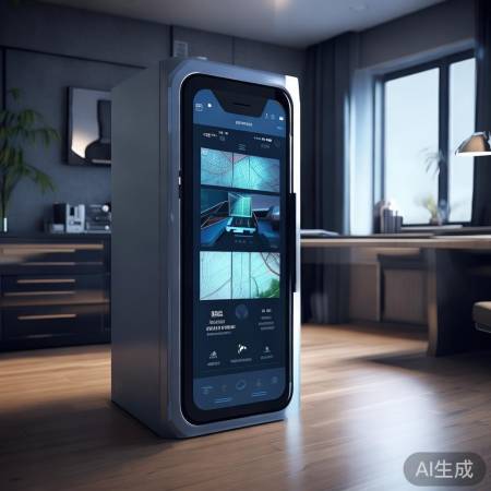 保险柜手机联动，远程监控报警，