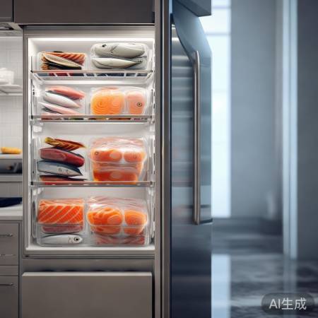 鱼肉储存，新鲜健康，冰箱最佳！