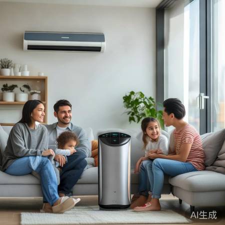 海尔空调，深层净化，守护健康呼