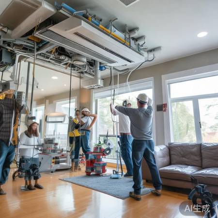 中央空调安装费约占总价20%-