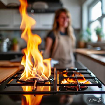 燃气灶2238，高效节能，厨房