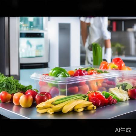 蔬果速冻防氧化，密封排空气。