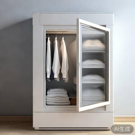 旧衣物消毒柜，消毒收纳两不误。