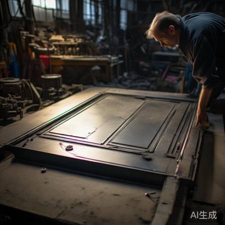 防盗门变形，原因排查。