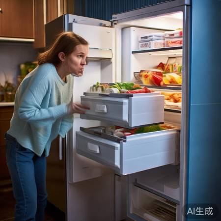 冰箱冷冻层抽屉卡住，巧解妙招！
