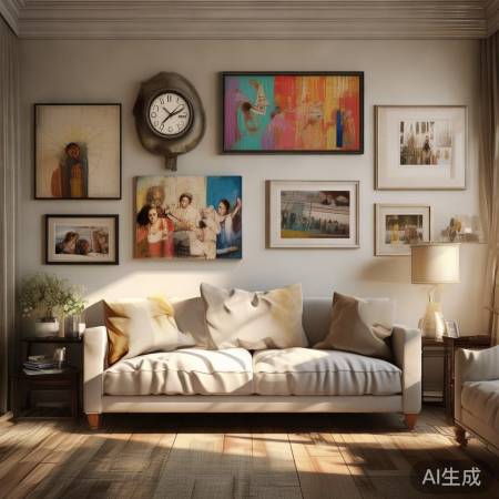 背景墙装饰，增趣添彩。