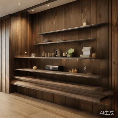 背景墙实用设计，美观储物两不误